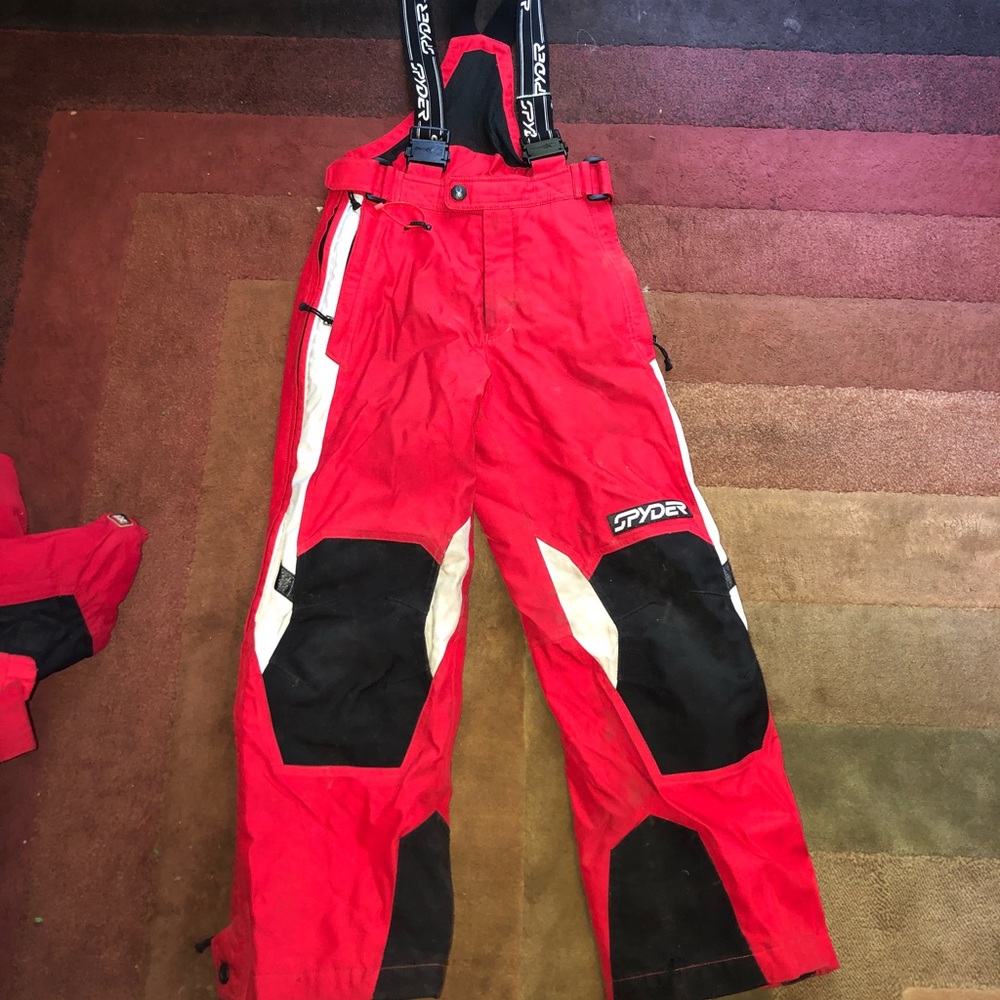 Spyder boys size 10 overall ski pants